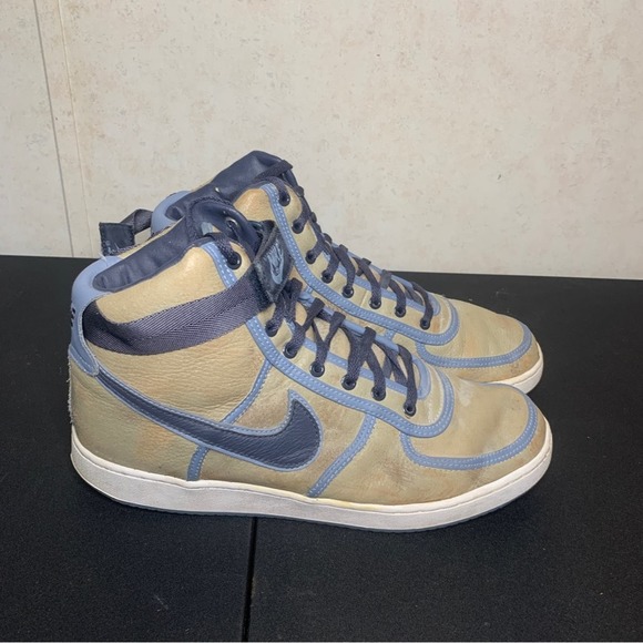 Nike Vandal Supreme Premium Sand Dark Blue Grey Size 13 307815 201 - Picture 2 of 8